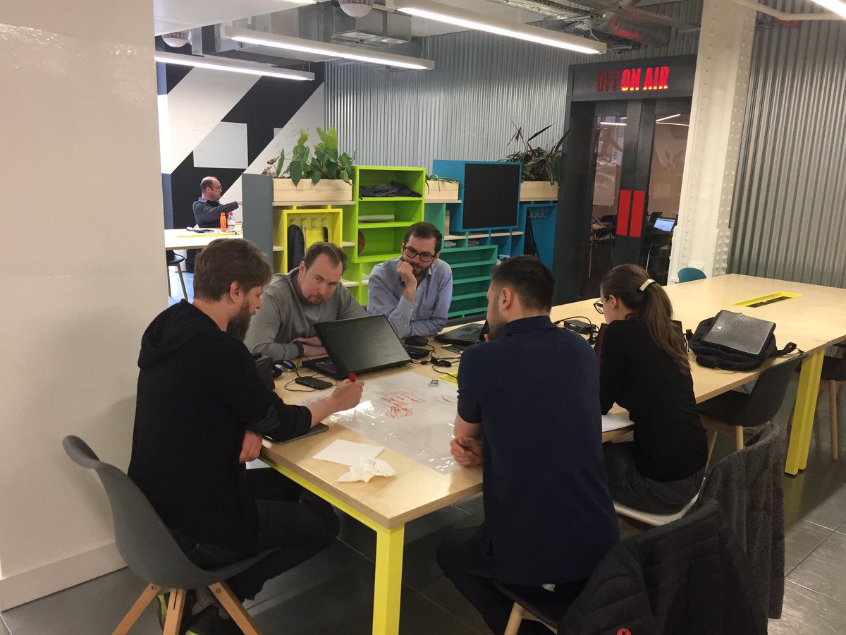 philipdbutler's tweet photo. Our #blockchain #hackathon is in full flow.. #hackthefuture @NickAyton https://t.co/JjPlpOnhHb