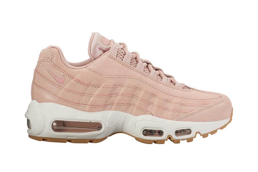 nike 95 baby pink