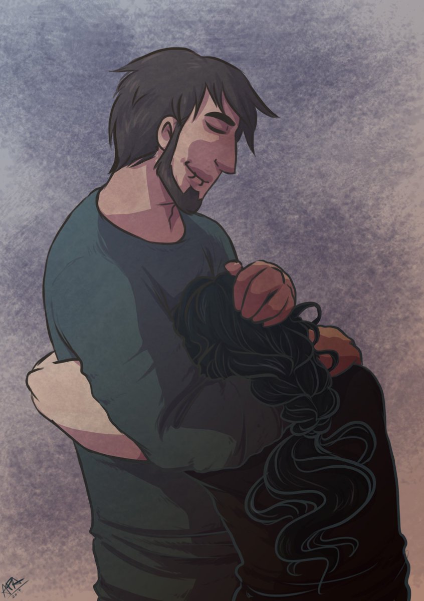 nimatkaja's tweet photo. Seth&amp;Jadran Fluff! (I really want to touch Jadran's hair)
#afadraws #magicalLE https://t.co/qFHReqplcZ