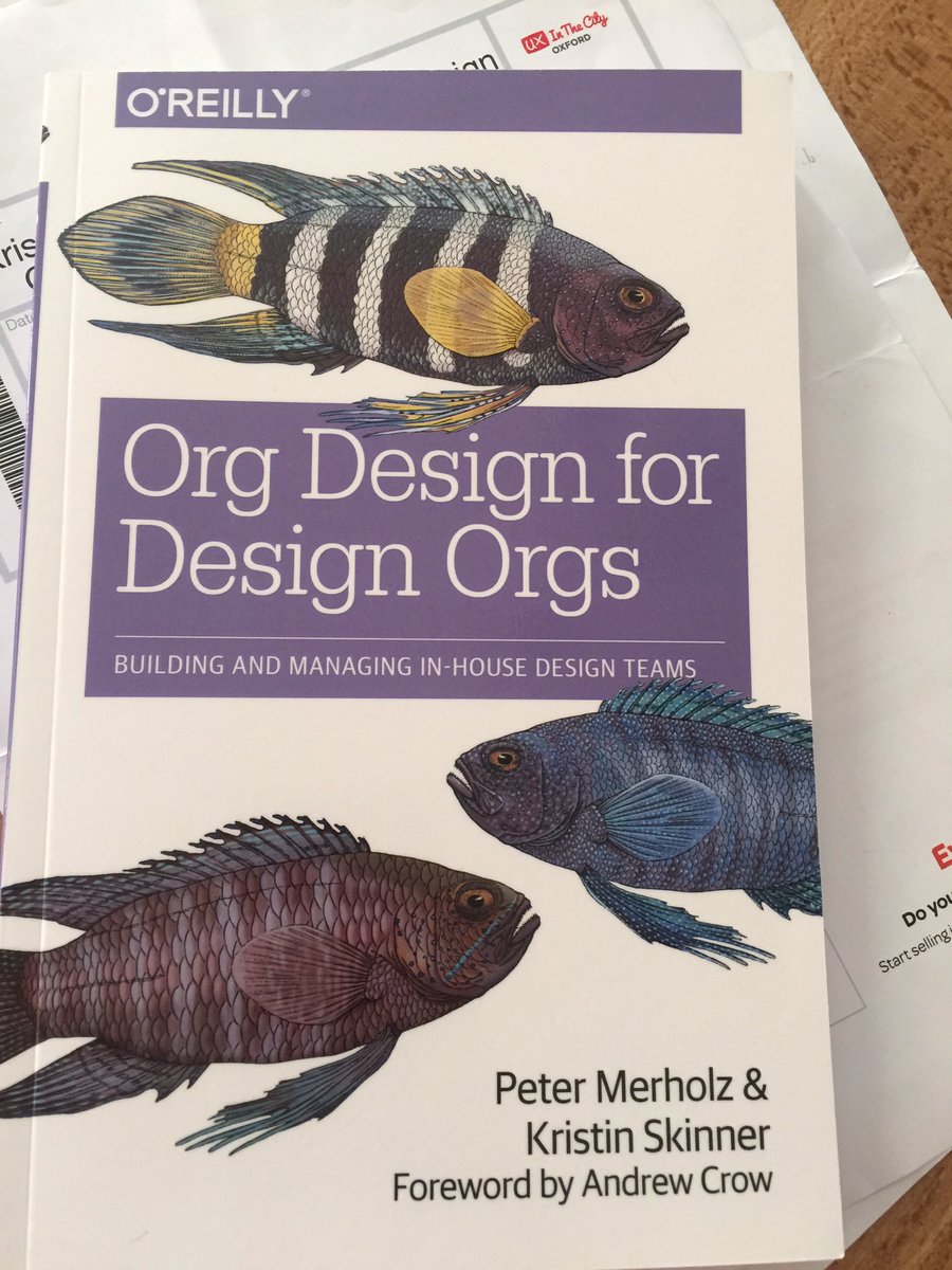ics_albert's tweet photo. One of a rare good books for in-house designers. Thanks for sharing @bettay #uxcityOx https://t.co/OU0IA1zjs3