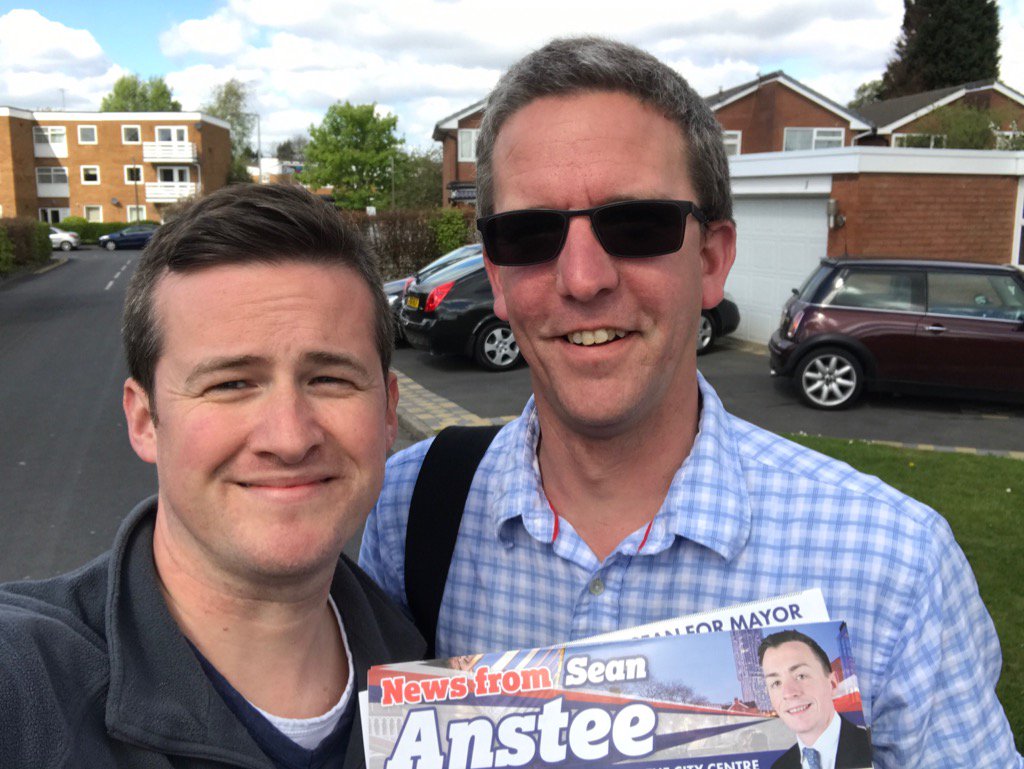 thomcarey's tweet image. Out in the lovely Bramhall delivering and canvassing for @seananstee #SeanForMayor