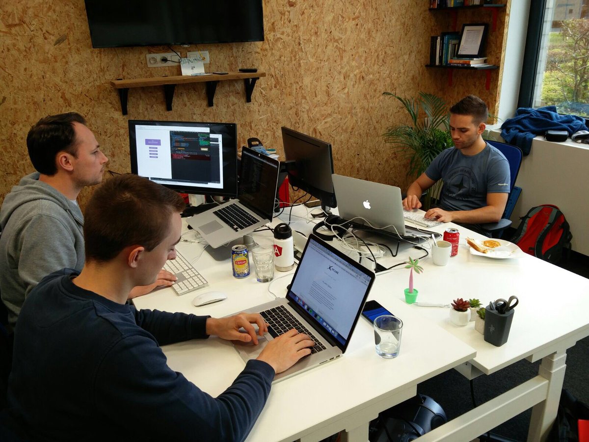 WeAreIDADigital's tweet image. Our awesome colleagues @MathieuDeHaeck and @pauwelspj are kicking ass in the #AngularAttack hackaton. What else? Go @XploreGroup. #WeAreWeb