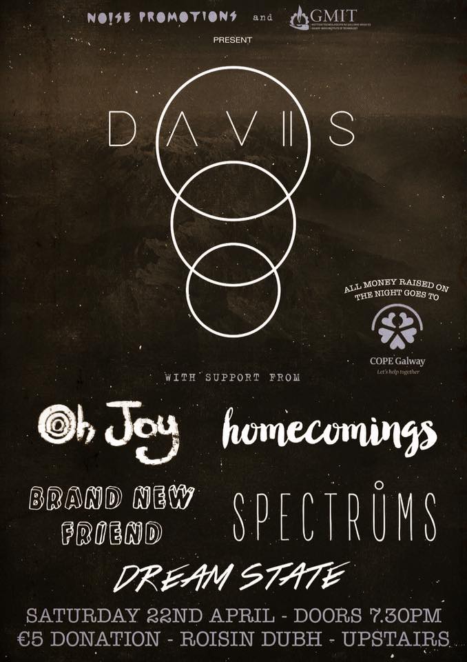 This is TONIGHT!!! Come down to the <a href="/roisindubhpub/">Róisín Dubh</a> at 8pm for an amazing cause and some incredible bands. First band on at 8:30/5e in!