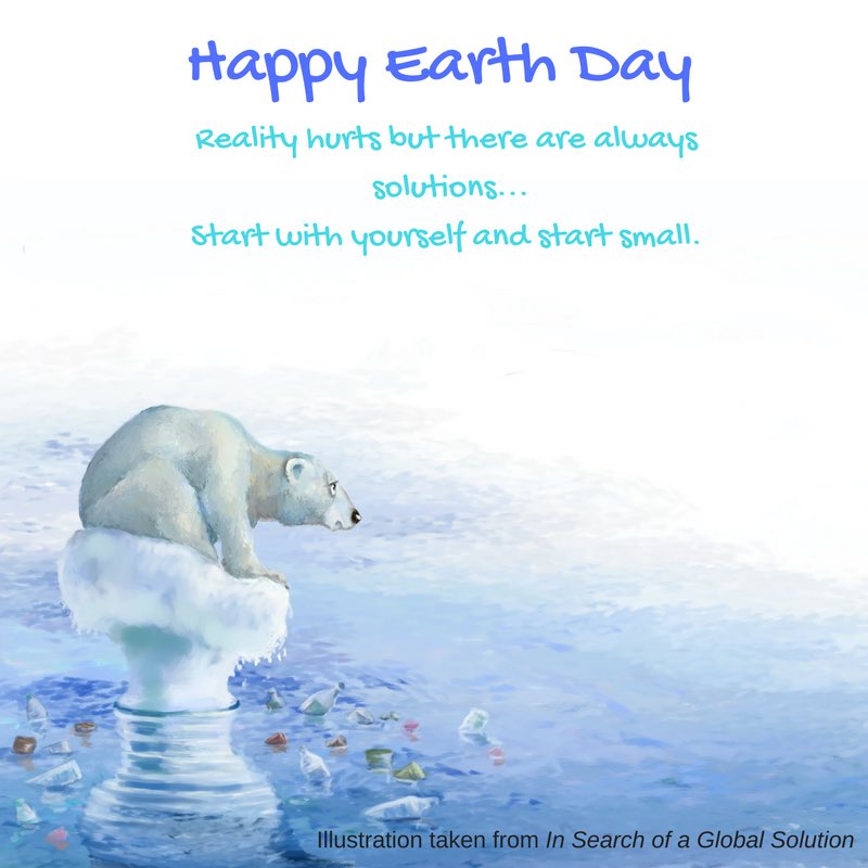 Launched my new children's book 'In Search of a Global Solution' in the UAE today, <a href="/Masdar/">Masdar</a> , on such a significant day - Earth Day 🌎.