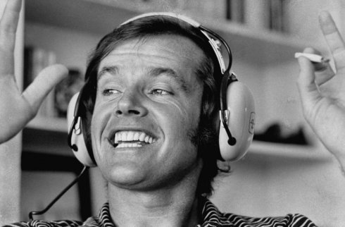 Jack Nicholson when he listens to the Talented Slackers podcast. Happy Birthday Jack! 