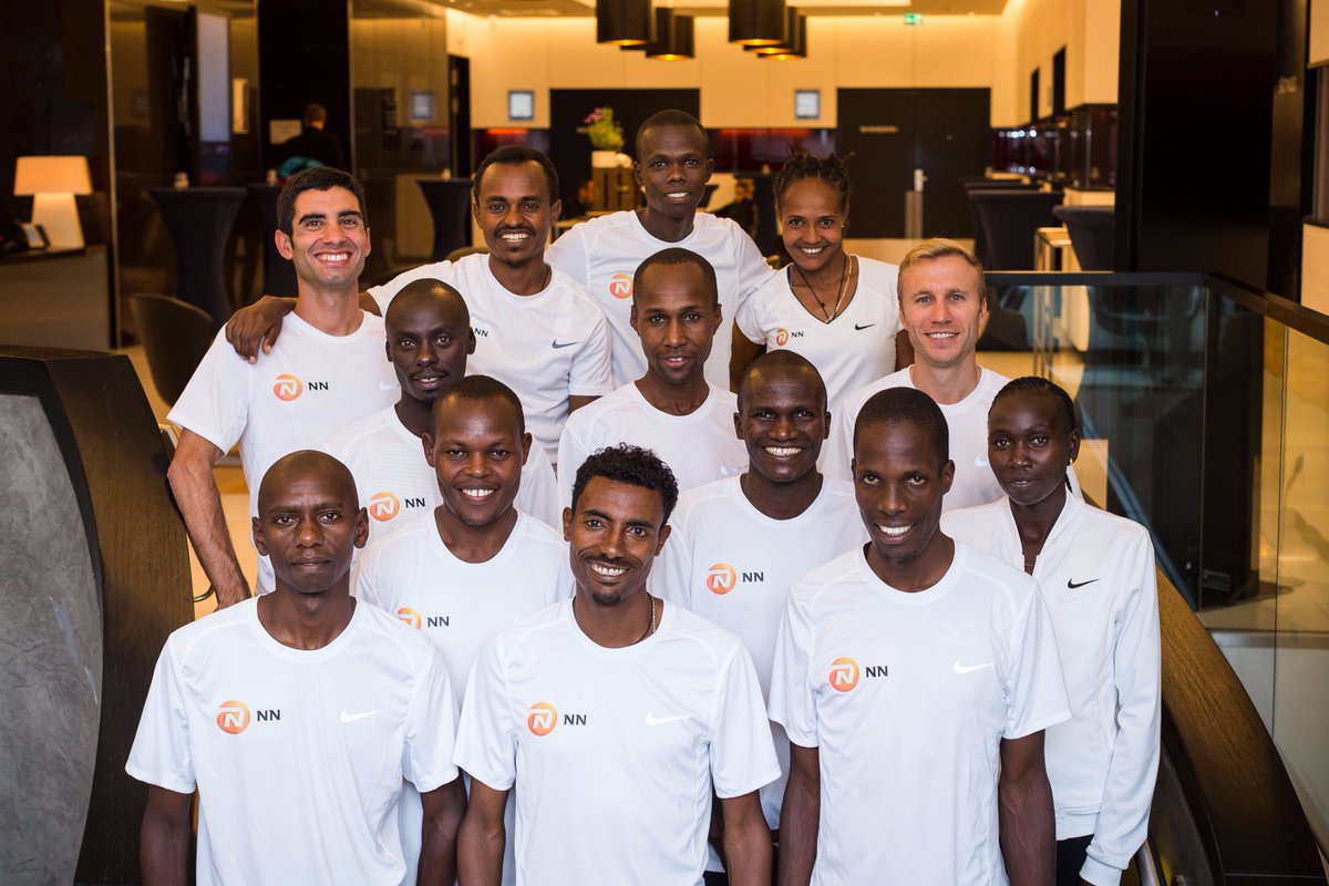 These champs are ready for a great race in Hamburg tomorrow. See you there? #nnrunningteam
