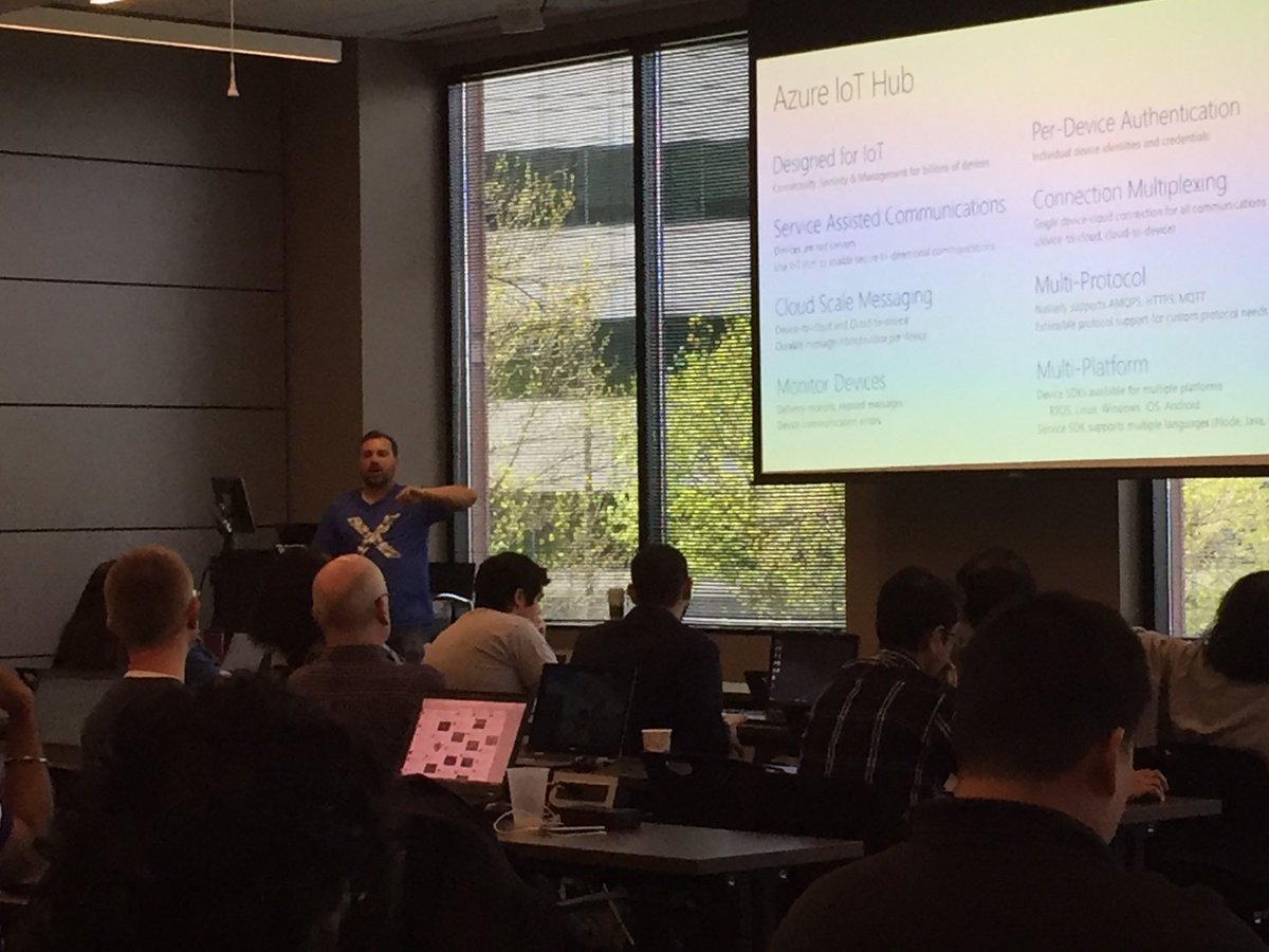 responsiveX (@responsivex) on Twitter photo #Chicago is intently learning about the Internet of Things connected through <a href="/Azure/">Microsoft Azure</a> from <a href="/EricDBoyd/">Eric D. Boyd</a> at #GlobalAzure Bootcamp #IoT #Chicago is intently learning about the Internet of Things connected through <a href="/Azure/">Microsoft Azure</a> from <a href="/EricDBoyd/">Eric D. Boyd</a> at #GlobalAzure Bootcamp #IoT