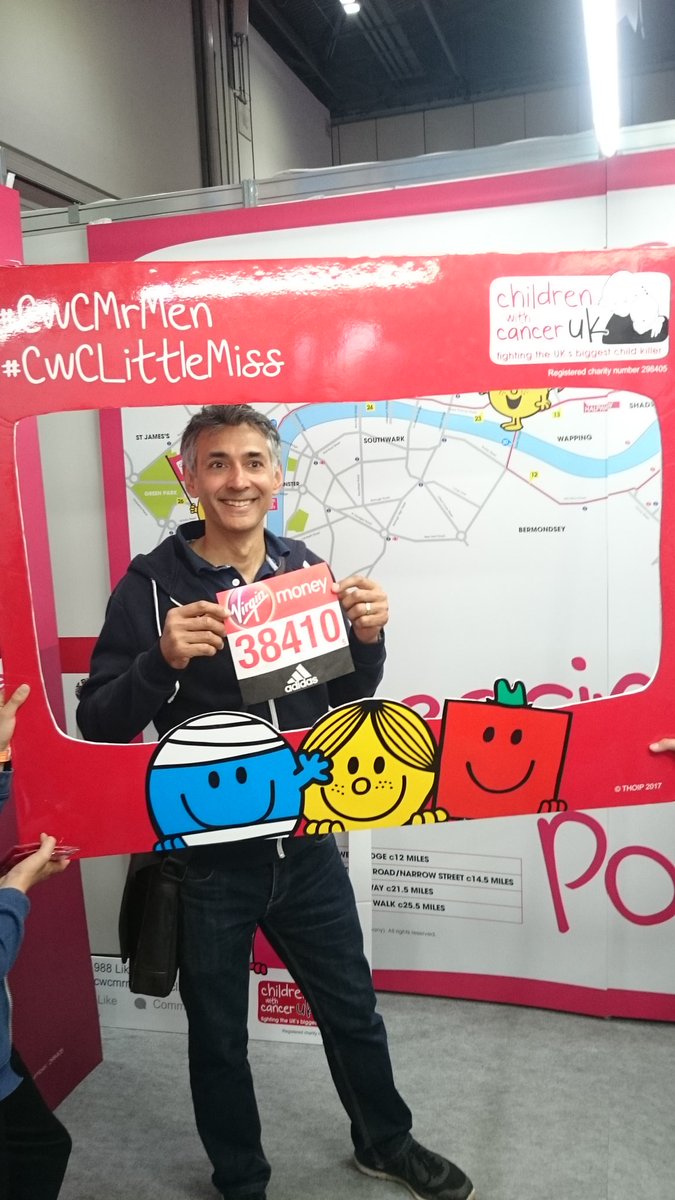 #paulwebbe preparing to #run #virginlondonmarathon for <a href="/CwC_UK/">Children with Cancer UK</a> sponsor uk.virginmoneygiving.com/paul-webbe-SAV… <a href="/1066Tweets/">1066 Tweets</a> <a href="/Webbesrye/">Webbe's Rye</a> @jerwoodgallery THANKS