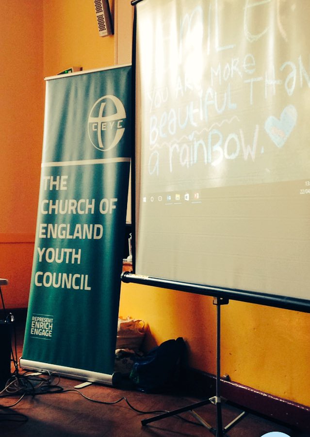 Having a great day with <a href="/CEYCnews/">C of E Youth Council</a> in Peterborough, learning how to be better global citizens