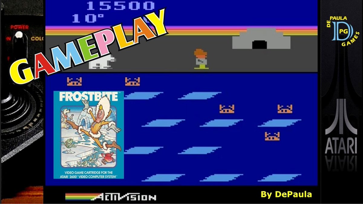 DiretaoGames's tweet image. Frostbite ATARI 2600 Gameplay
crwd.fr/2mlfyAQ