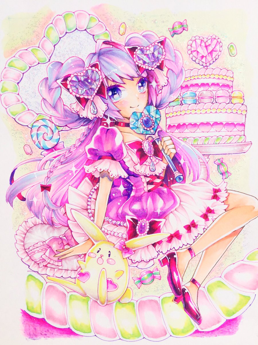 تويتر 猫扮装 11 12 4二人展 على تويتر 四月もすでに終わりですが コピックで魔法少女を描いています ゆめ かわいい Amp キラキラ宝石のような絵が描きたい よろしくお願いします 四月なのでフォロワーさんに自己紹介しようぜ 春の創作クラスタフォロー