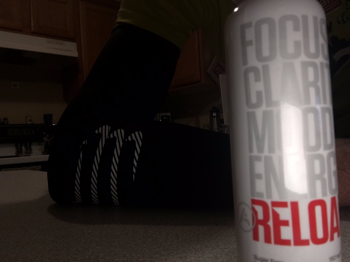 Getting a little help on a cold early morning Saturday run. Thanks <a href="/aireload/">aireload</a> and <a href="/compressport/">Compressport</a>  <a href="/aireload/">aireload</a>