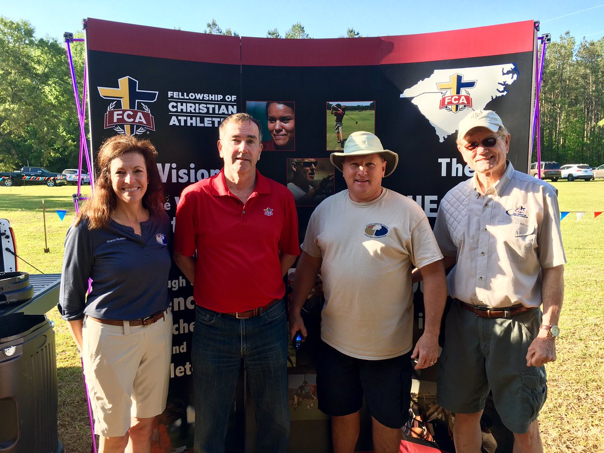 A special thank you to Fellowship of Christian Athletes who is at the tournament. Shooters, get your free FCA t-shirt from them! #SCYSF