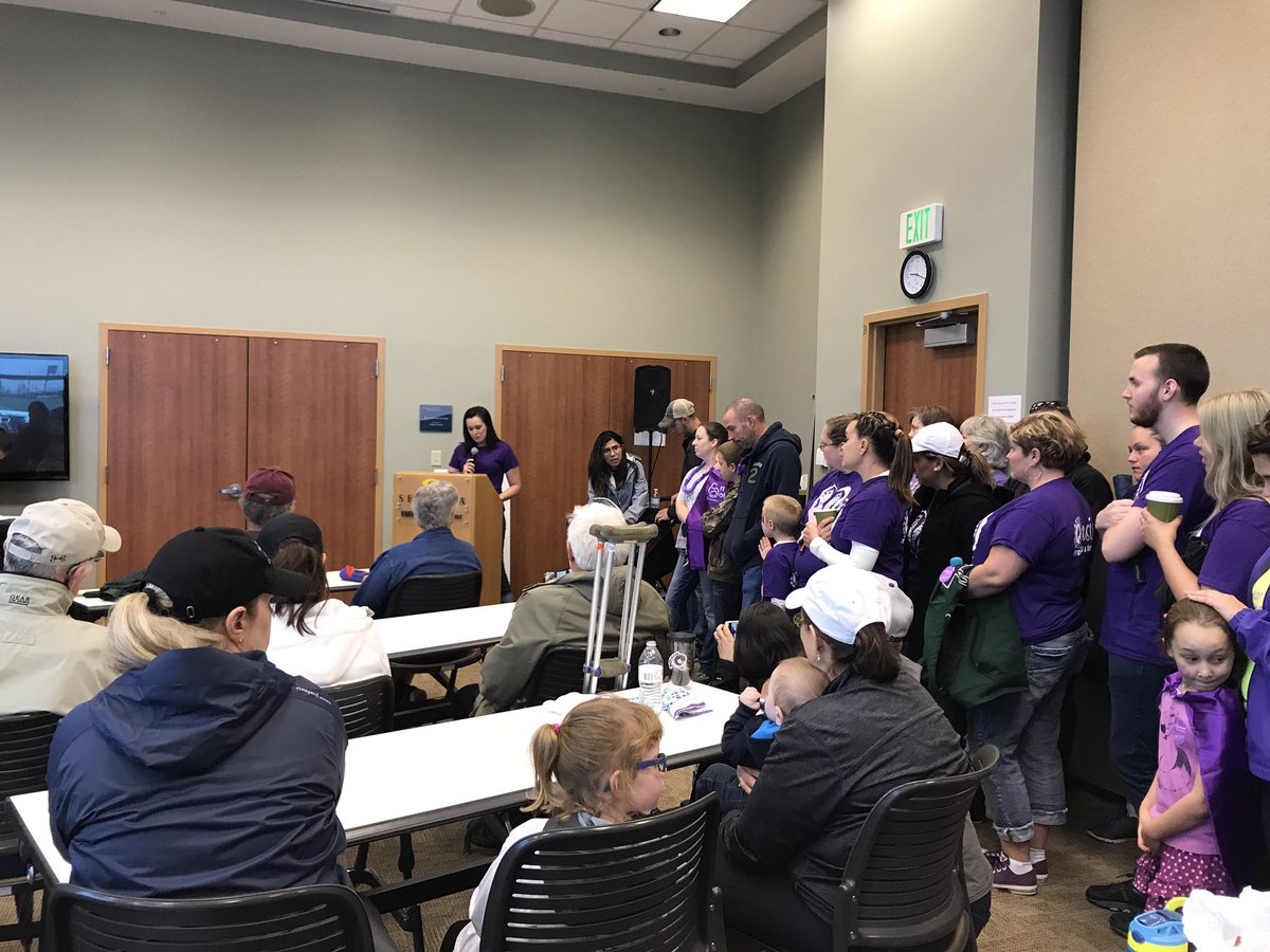 It may be raining but we're still here supporting #MarchOfDimes   #TeamConnorsChampions