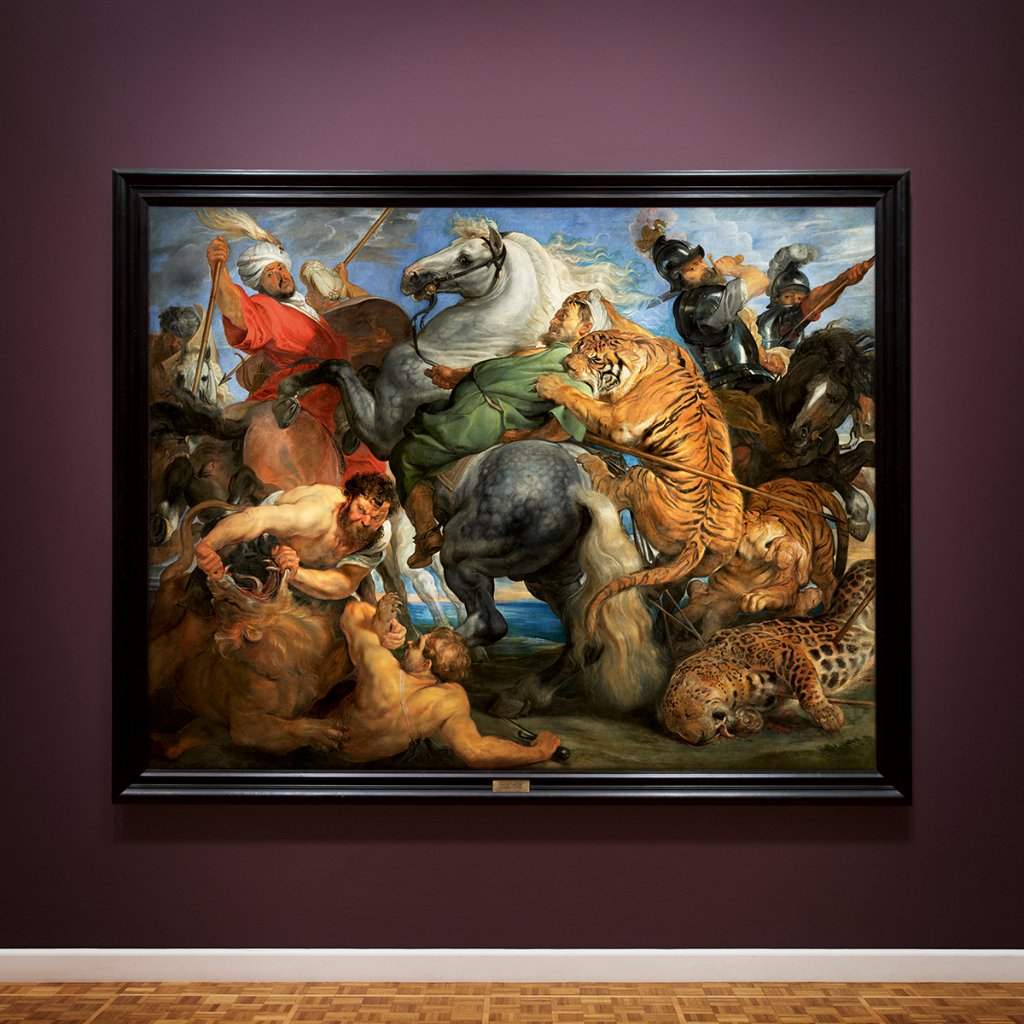 Louis Vuitton on X: From the Musée des Beaux-Arts de Rennes, France,  Rubens' Tiger Hunt is a powerful and moving choice for the new #LVxKoons  collaboration.  / X