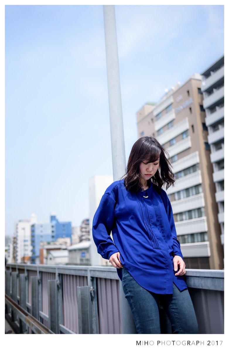 _mixphotography's tweet image. #デニムと彼女　#blue #Denim #photography  #nikond750 #Nagoya

かずなさ〜〜〜ん！最高っ最高ですっ！組写真良き。いいロケ地と風がいい仕事した。いい顔してるゥ。
