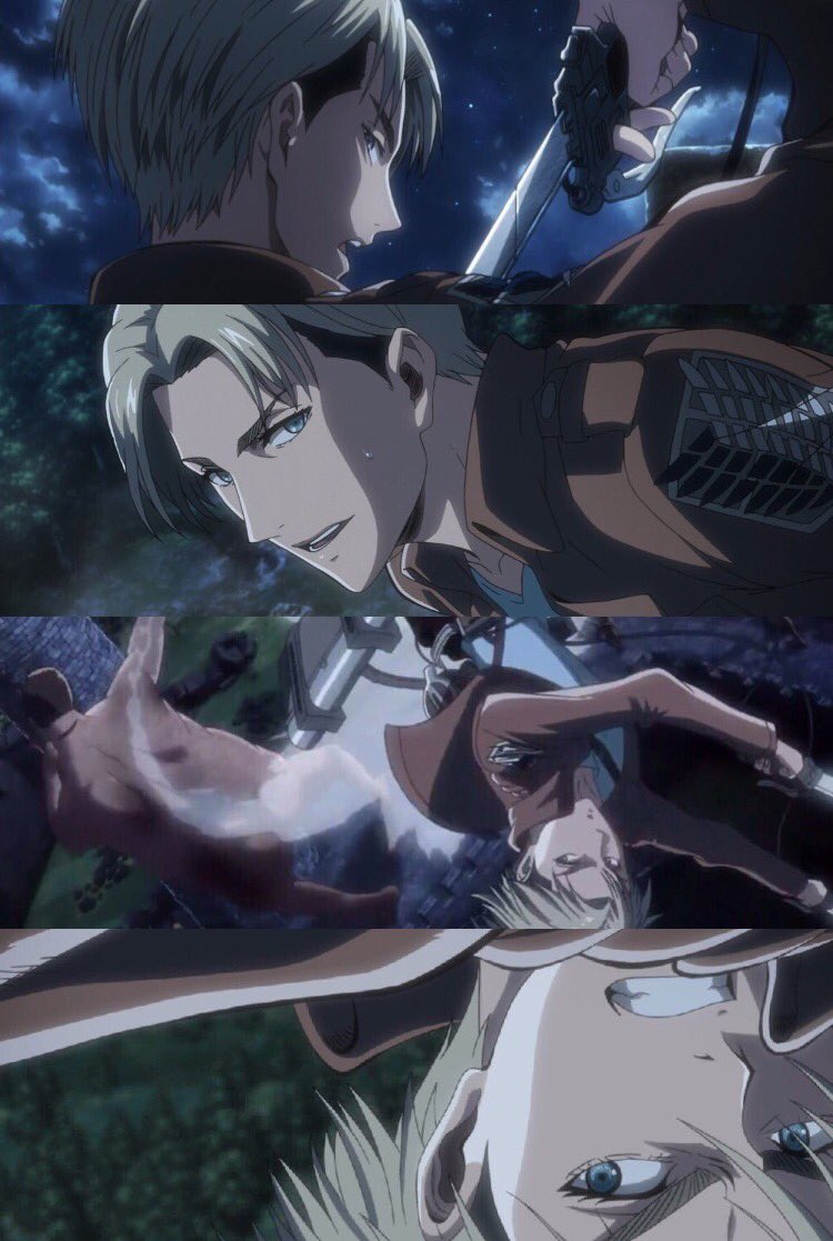 あみゅ Twitterissa 進撃の巨人season2 Shingeki ナナバさん最後の追悼にイケメンシーンわんさか載せときますね T Co B4gner8r0c Twitter