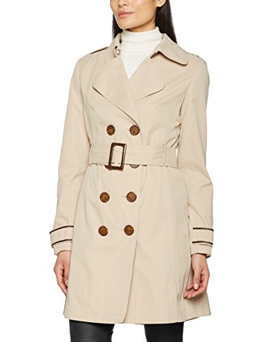 Damen Trenchcoat Beige