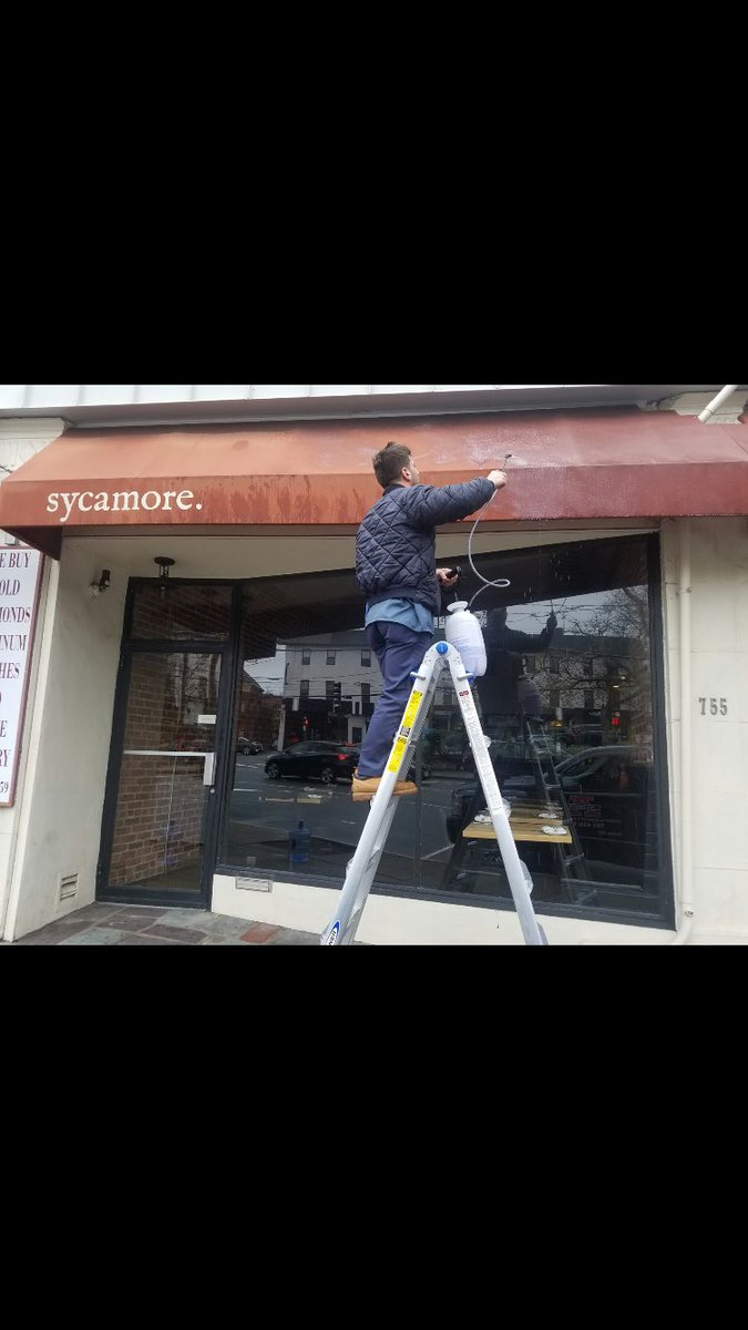 ServiceWindow's tweet image. Awning cleaning at its best