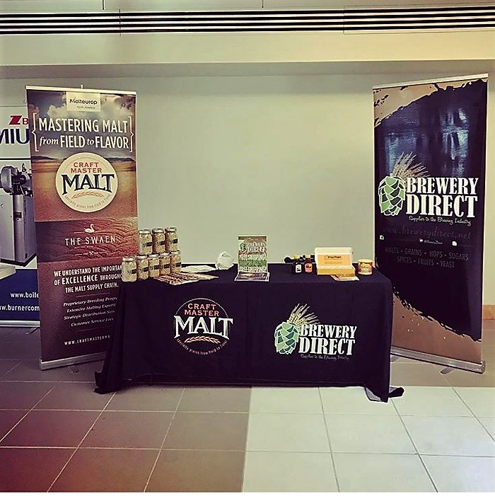 Exhibiting at the #MBAA meeting w/ #BreweryDirect at #Shinerbeer #AlltheMalts #CraftMaster #Craftbeer #Beereducation