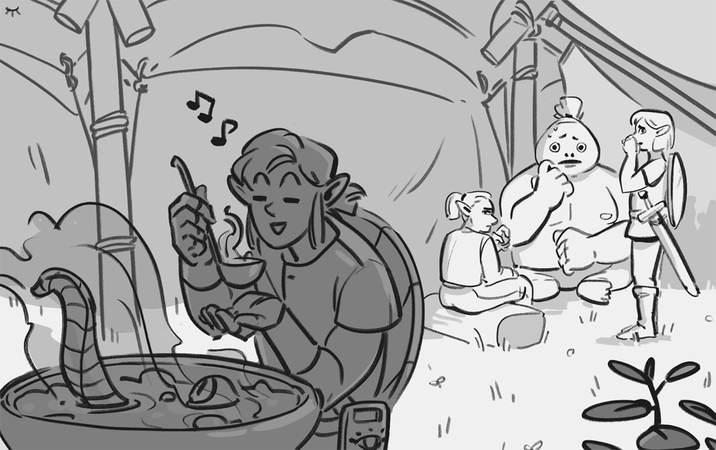 I like to think that Link's cooking is more of an acquired taste.
#BotW