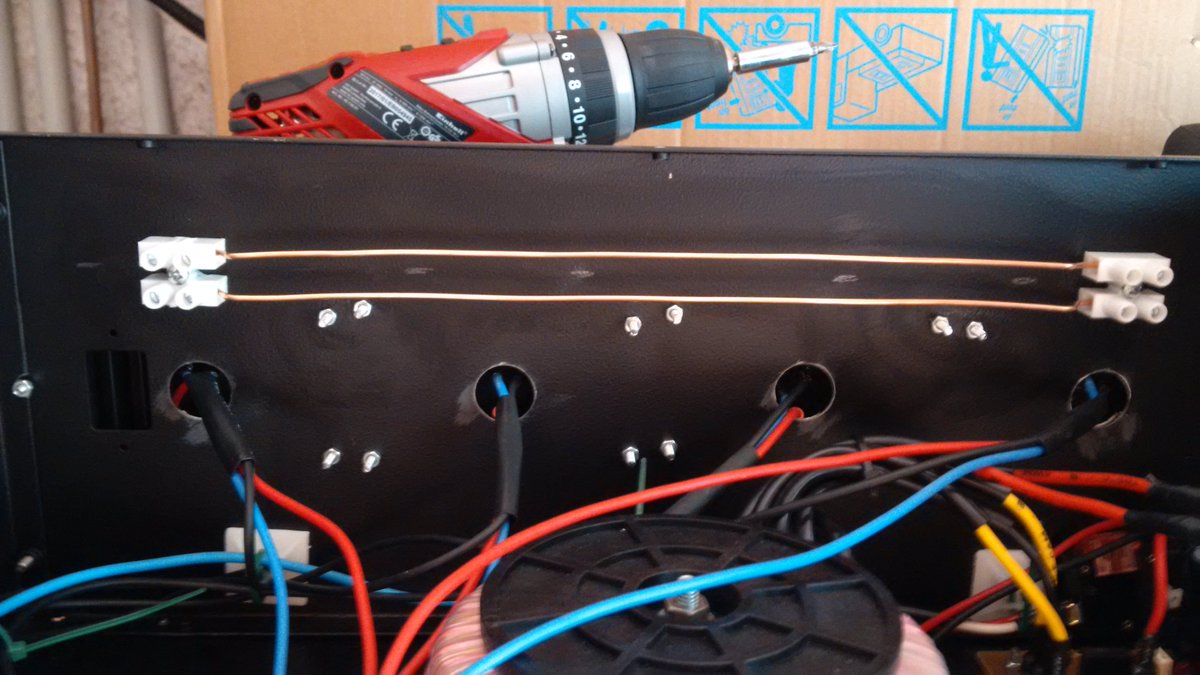 2 bars to convoy the Ic e Ib in my home made power supply