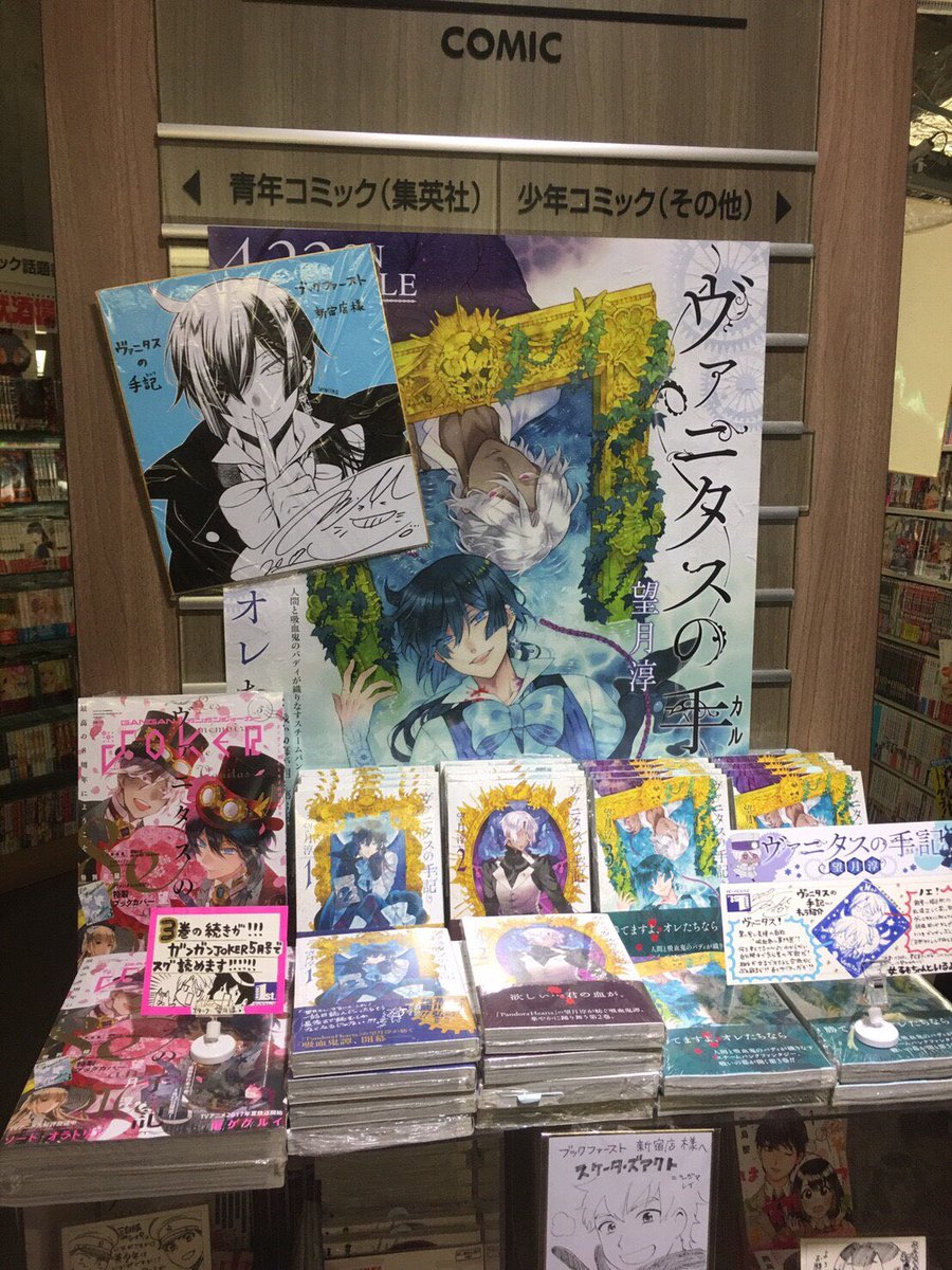 ヴァニタスの手記 雑誌付録 下敷き2点セット【非売品・レア