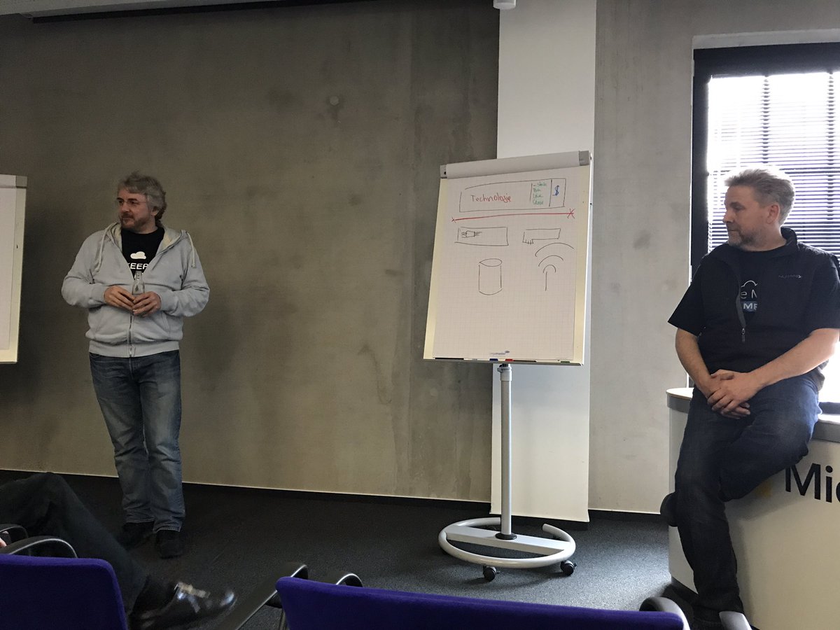 #Cloud just old stuff with new branding? Diskussion at #GlobalAzure #Bootcamp #Hamburg 2017