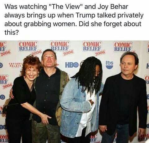 ks122085's tweet photo. @JohnKStahlUSA @JoyBehar is a classless act. Irrelevant hacks taking up good air space on tv. #DontView. #BetterThingsToWatch https://t.co/ALQ8JZZWLF