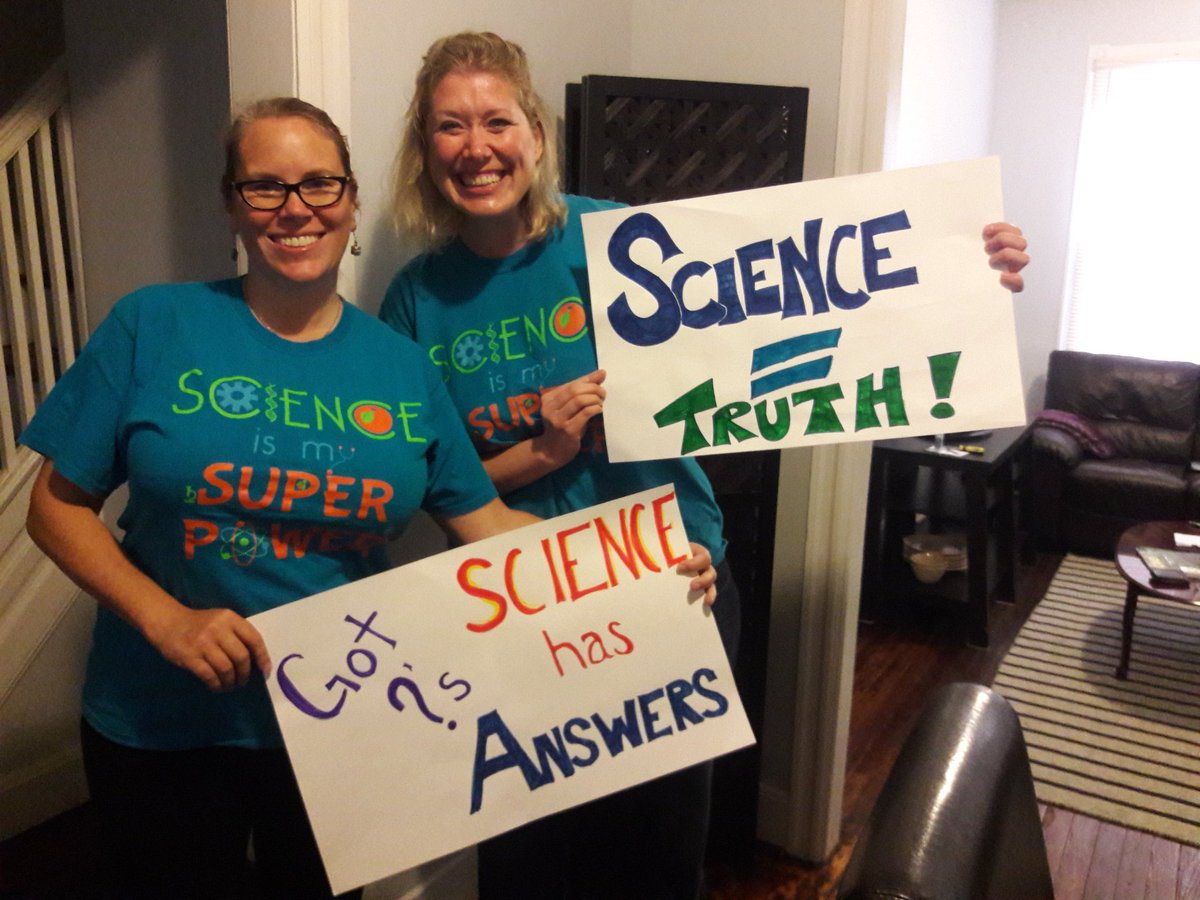 Ready to march! <a href="/wmfltc/">WMFLTCC</a> #marchforscience