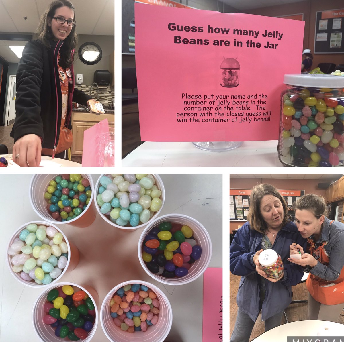 jennybeausoleil's tweet photo. @HomeDepot2771 celebrating National Jelly Bean Day! #MWAPR2017 @JanaVugteveen @troyer_paige https://t.co/CzuhpQmXuC