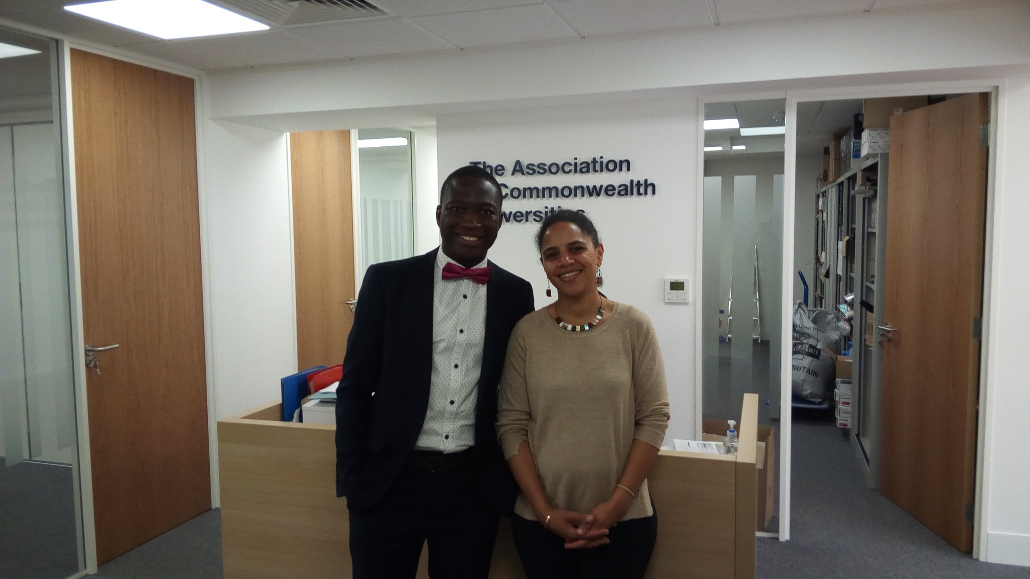 Olushola Fadairo on Twitter: "#CIRCLEAfrica With Jay on my visit to The ACU office, London en route to Cambridge for the Int. Conf. on Climate change: Impact & Responses.… https://t.co/ashoVTLrZ4"
