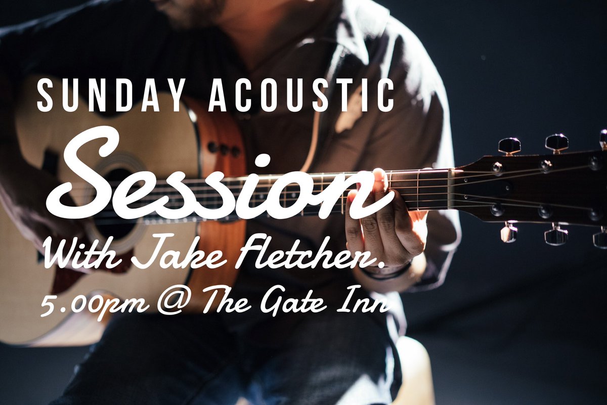 Food and music lovers! The Sunday acoustic session returns to The Gate Inn tomorrow from 5.00pm. Book early on thegateinn.co.uk