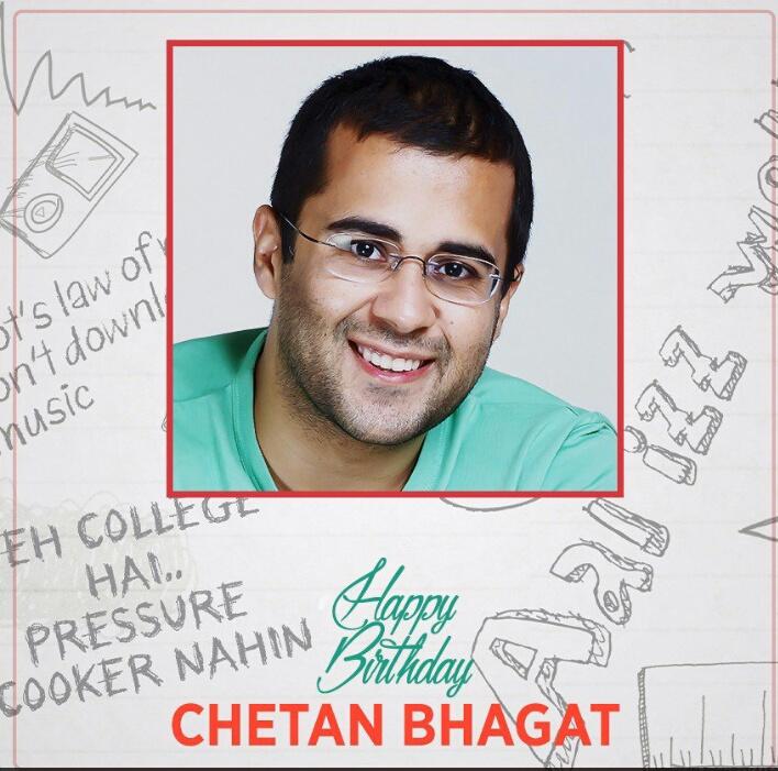 Wish u a very Happy bday sir   my favourite writer..true inspiration for all youngsters.. 