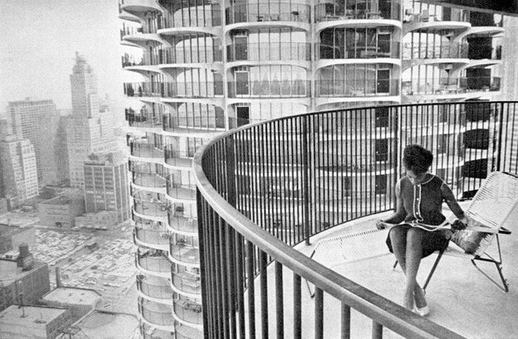 terrazas con vistas #100x100masterhouses ... the Marina City Complex #Architect Bertrand Goldberg, 1959-64