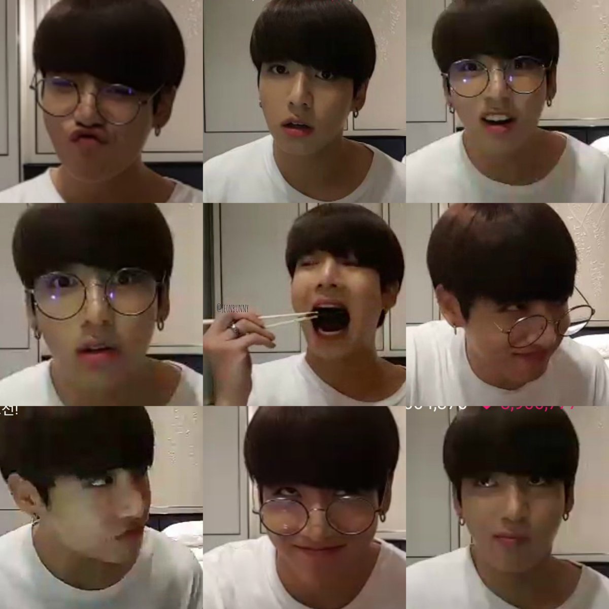 On Twitter Compilation Of Todays Jungkook MEME Face