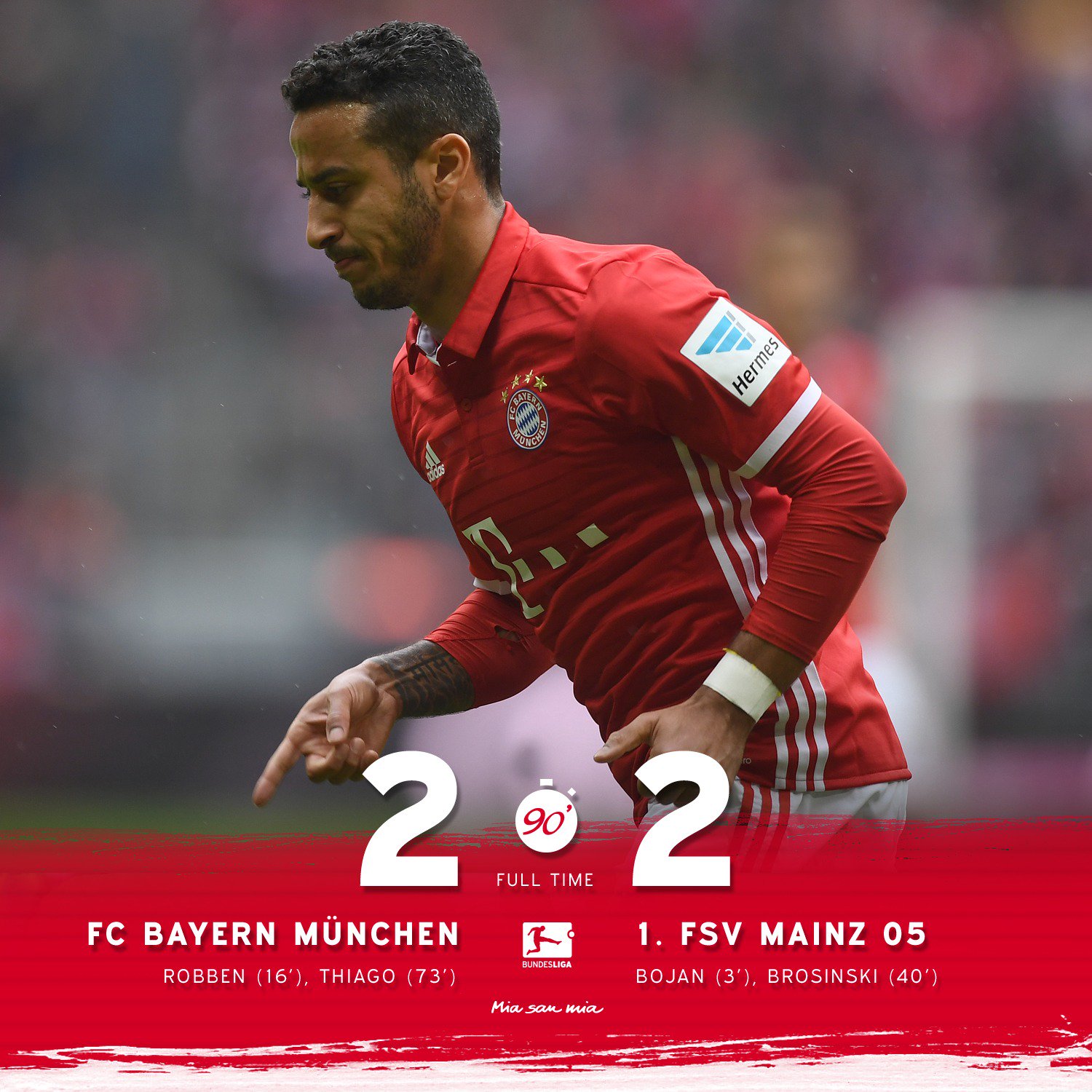 FC Bayern English on Twitter: "We pushed and pushed, but there was to