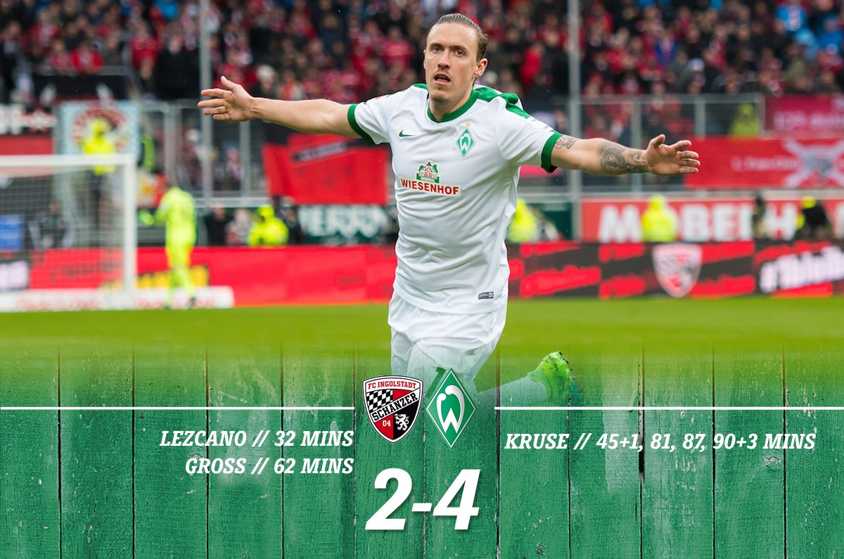 Sv Werder Bremen En Incredible Max Kruse Take A Bow Fcisvw T Co Mgl8t2peze Twitter