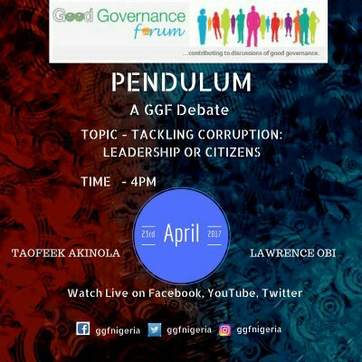 Join the debate LIVE! #PendulumLive 
@ALIBABAGCFR @tolulopeab @nellylaoni @denikeoyetunde @onome_tsb @kathrineobiang

Pls RETWEET! Thank you