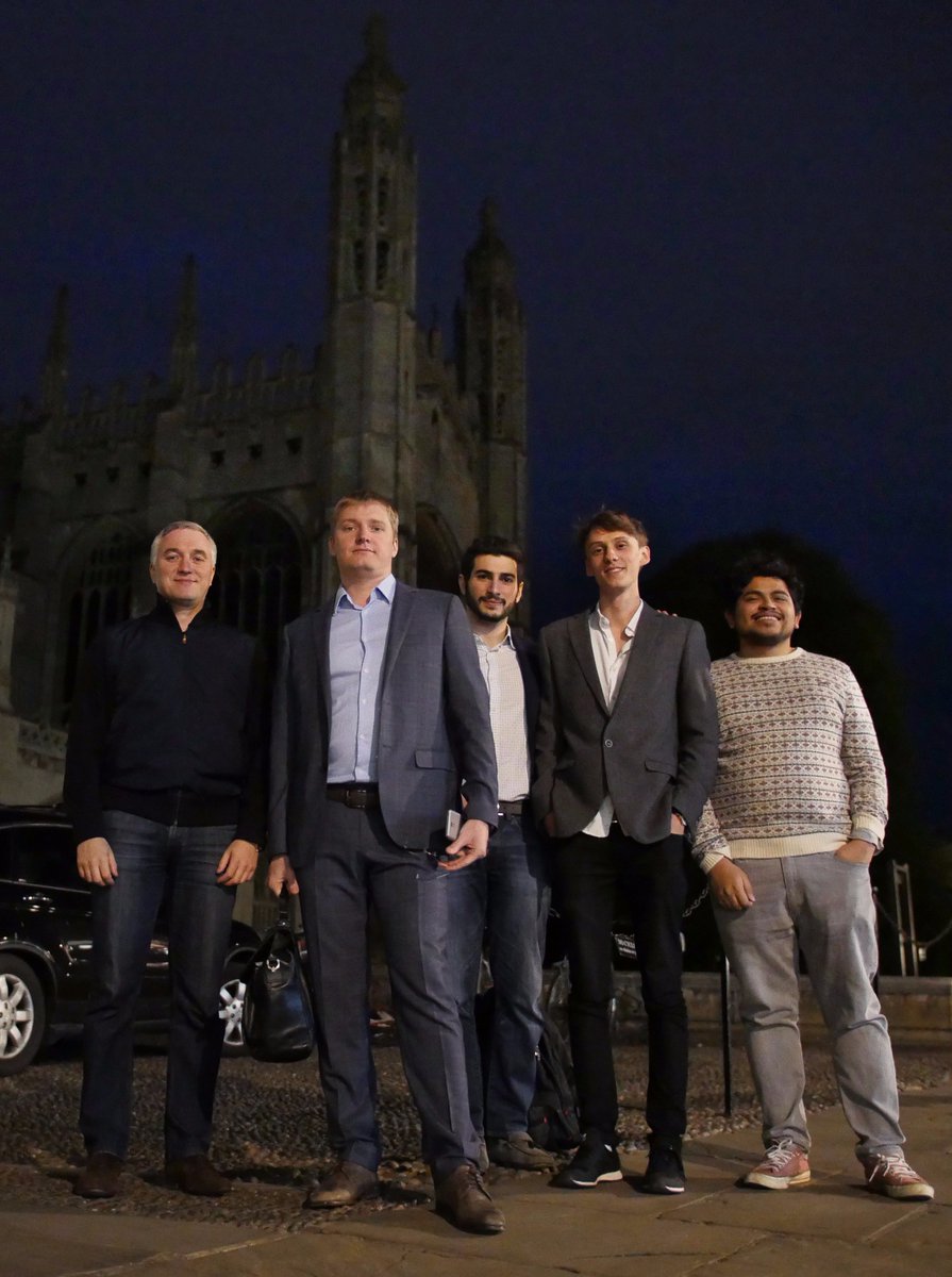 Humaniq's tweet image. We were at @Cambridge_Uni yesterday establishing a partnership with @CambridgeJBS. Stay tuned for more info coming soon...

#blockchain
