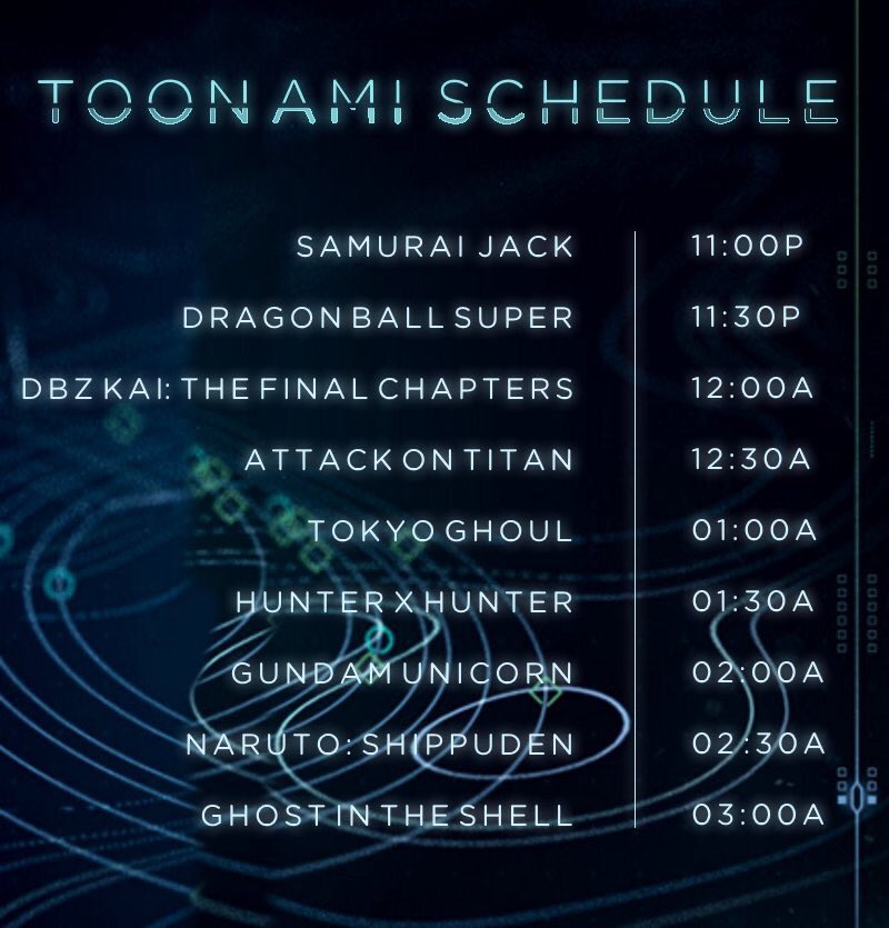 Toonami schedule shifts beginning on April 13 with The Promised