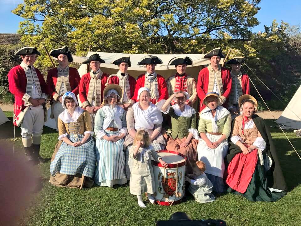 47thFoot's tweet photo. Had a fantastic first day at Redcoats and Rebels Event at Astley Hall. More fun tomorrow #astleyhall #chorley #lancashire #47thfoot https://t.co/W28Iyjqxpt