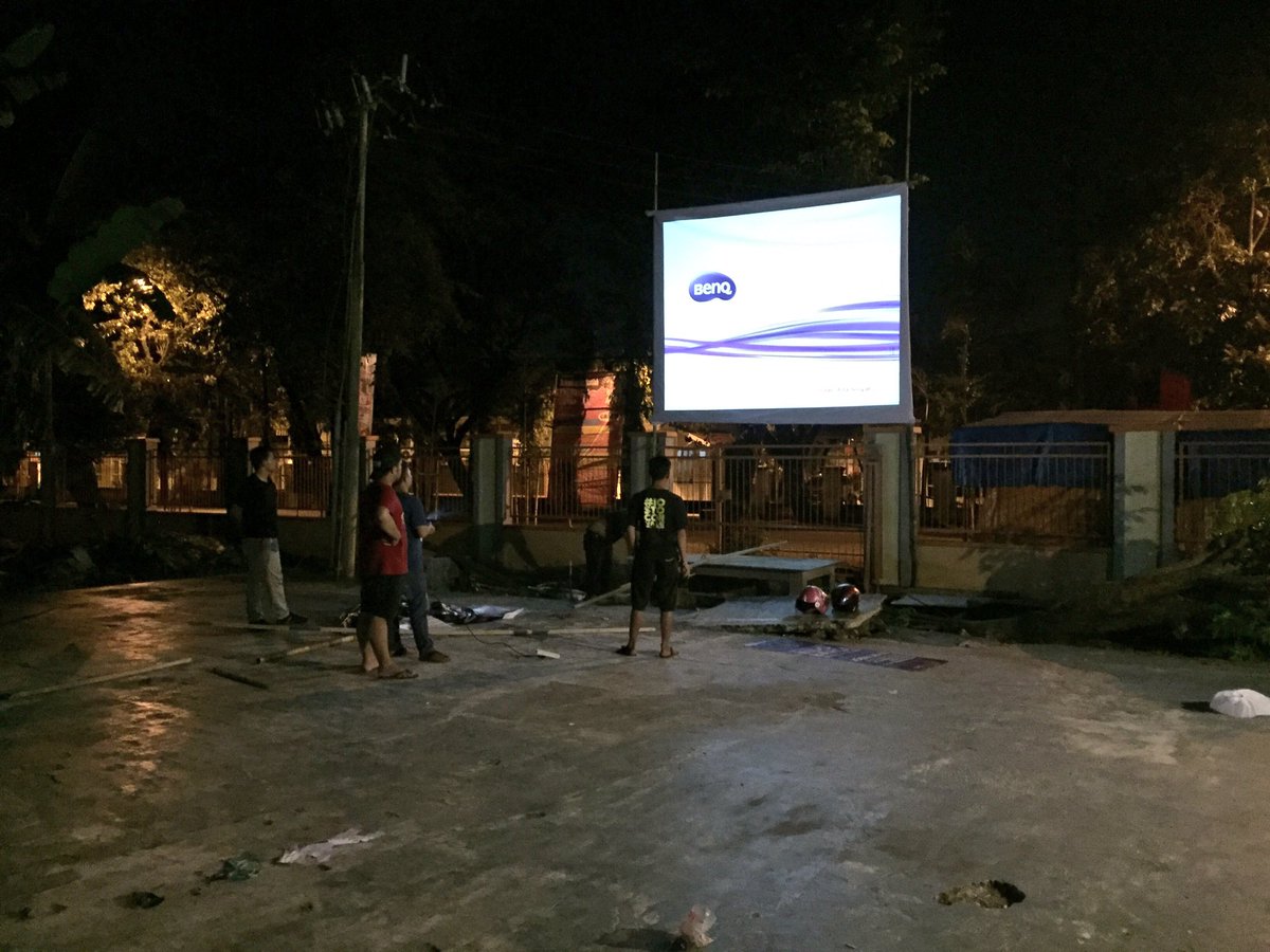 Venue nobar #elclasico ready, TAV COFFEE jln.landak baru (samping wisma maysara) YXGKUY!!
