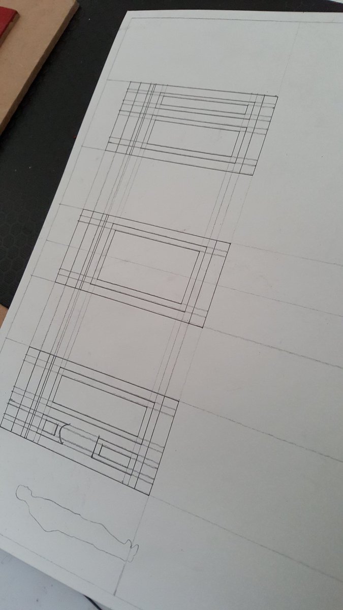 productionandy's tweet photo. First attempt at the technical drawings for #unit12 #lift https://t.co/Neb6jbZ4zM