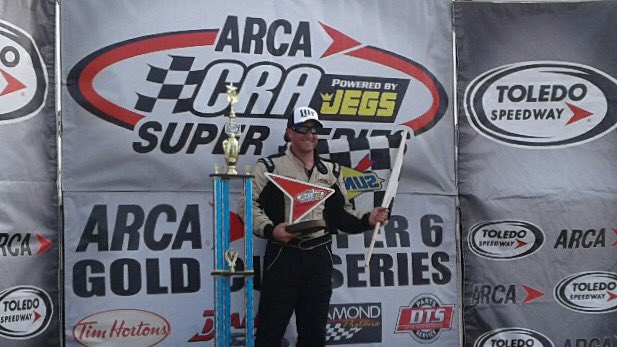 RacingAmerica's tweet image. #Spring200: Brian Campbell takes the win @ToledoSpeedway. Full Results can be found here: speed51.com/trackside-now-…
