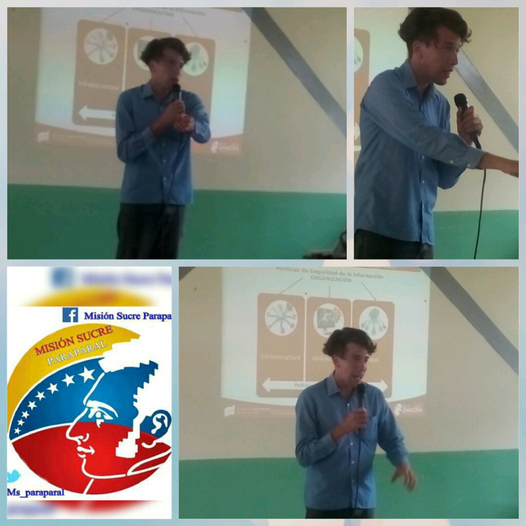 RT <a href="/ms_paraparal/">Aldea Paraparal</a>: Representante d <a href="/VenCERT/">VenCERT</a> Jesús Hernández nos habla sobre la seguridad en la web <a href="/flisolve/">Flisol Venezuela</a> #FLISol