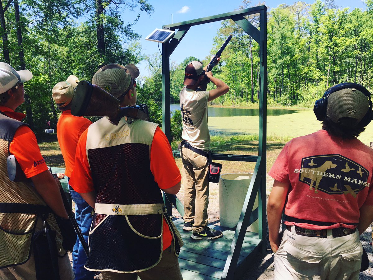 There are 500+ youth shooters competing today. One spectator said, "It doesn't get more wholesome than this."