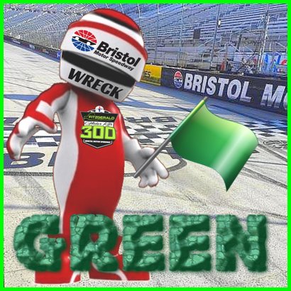 #XfinitySeries #Fitzgerald300 #Dash4Cash #ItsBristolBaby #BMSUpdates #GoodYearRacing #Sunoco #GeicoRestartZone #CocaColaRacing
GREEN FLAG