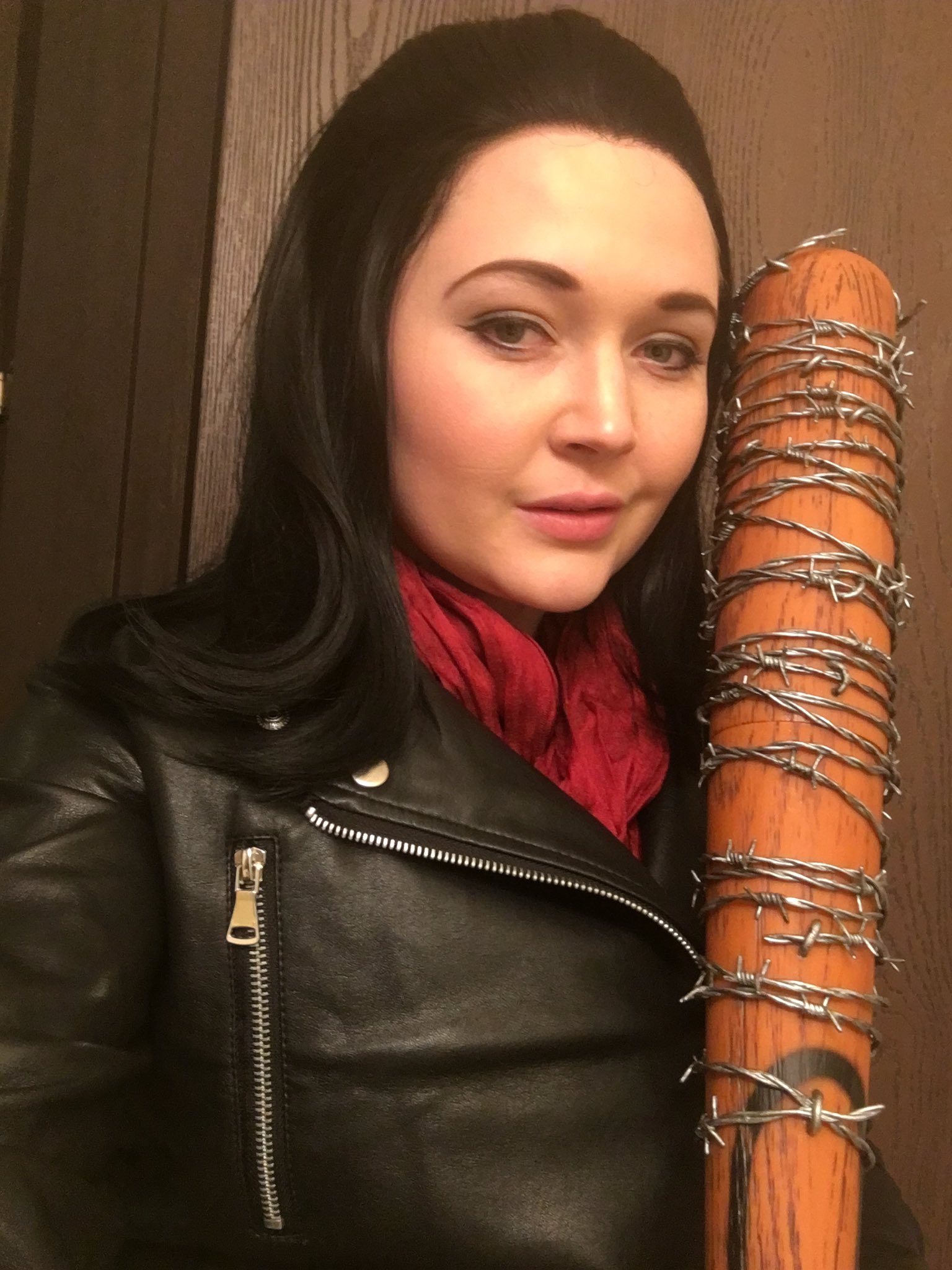 Happy birthday Jeffrey Dean Morgan! Me as fem Negan     