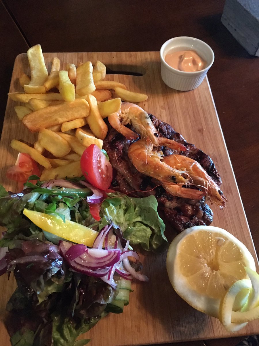 Surf n turf special #yummy #food #cornwall #redruth